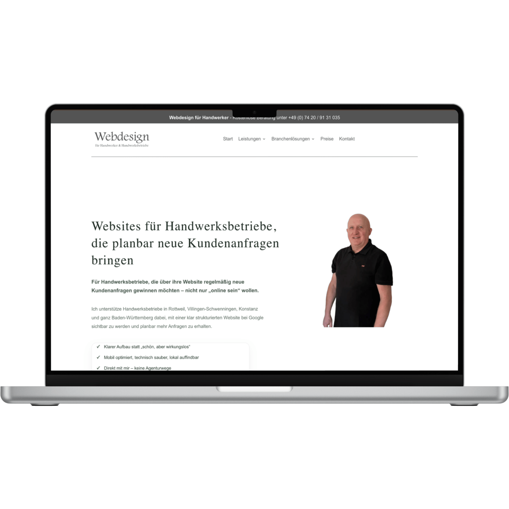 Webdesign für Handwerker
